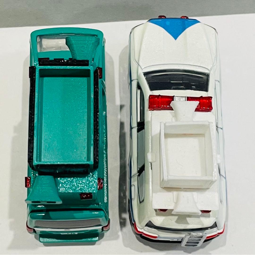 改造トミカ　機動隊　災害用広報車・ＤＪポリスカー　警察　緊急車両　イベント警備