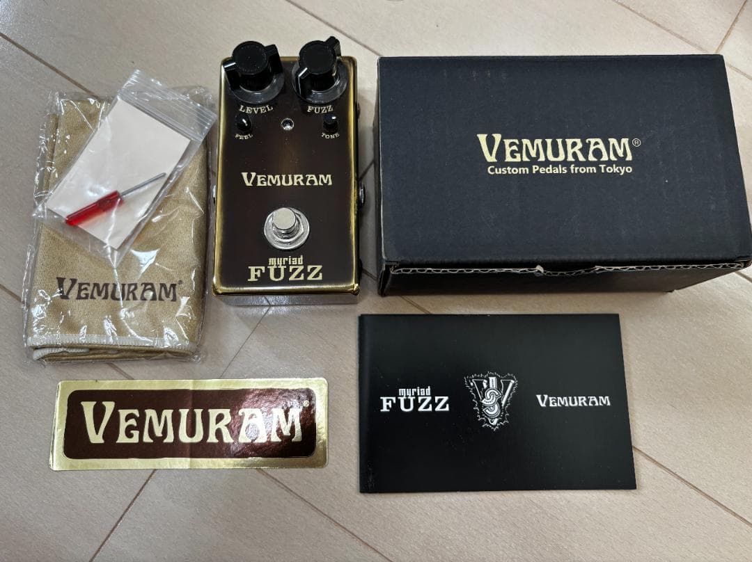 美品！　VEMURAM myriad FUZZ