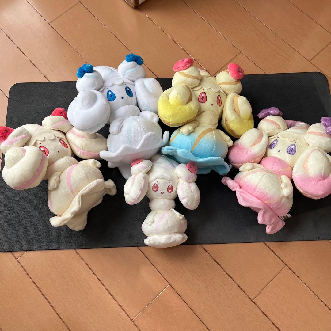 ポケモン　マホイップ　ぬいぐるみ　5種セット