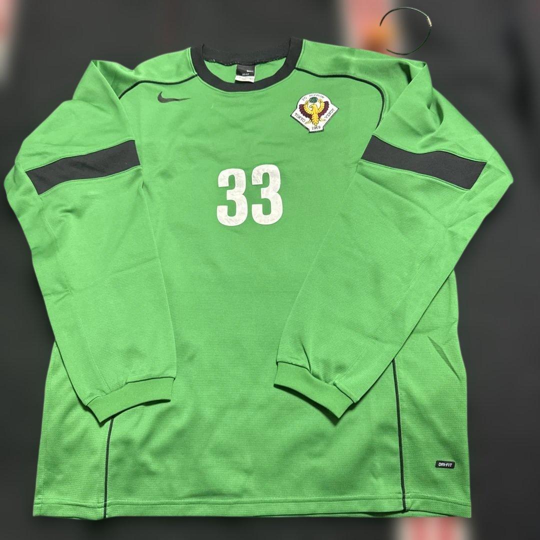 東京ヴェルディ　実使用練習試合用ユニフォーム　XL