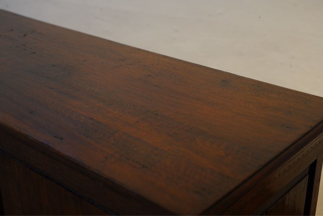 フランスアンティーク　1800年代　古木　キャビネット　カウンター