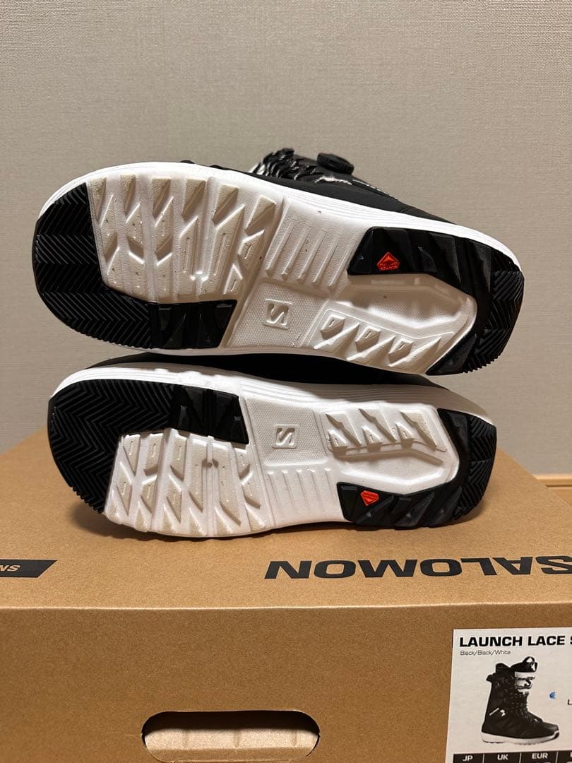 SALOMON LAUNCH LACE SJ BOA ブラック