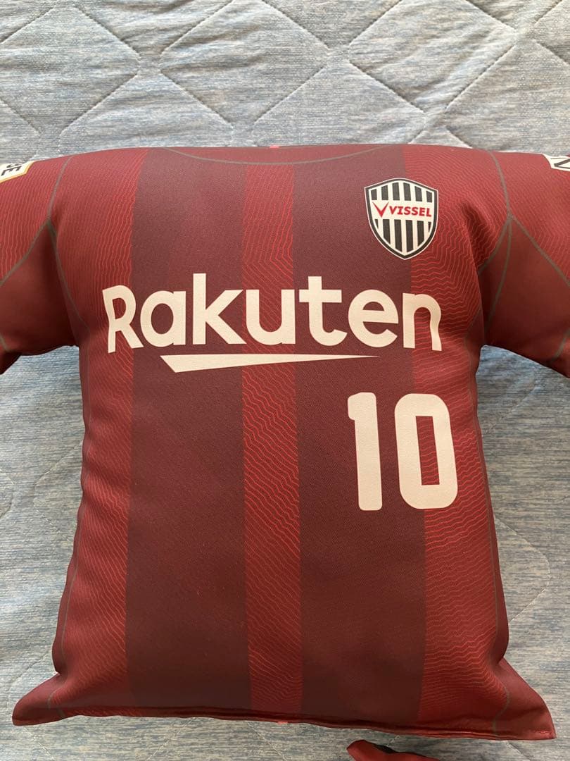 ヴィッセル神戸 ポドルスキー イニエスタ クッション3個セット