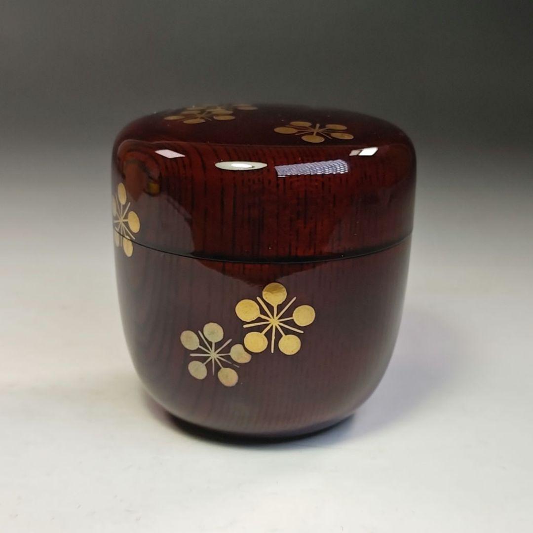 イ745 棗『大徳寺　立花大亀　極箱』『稲尾兼中斉』『利休梅蒔絵　大棗』茶道具