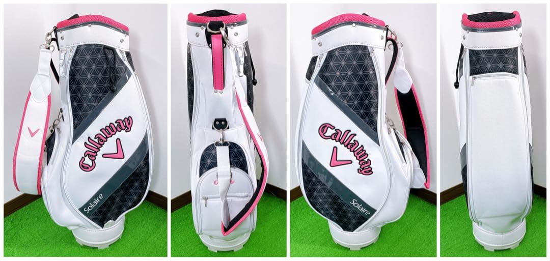 良品〜美品　ミズノ　レディース　ゴルフセット　キャロウェイ　ソレイユ　バック付き