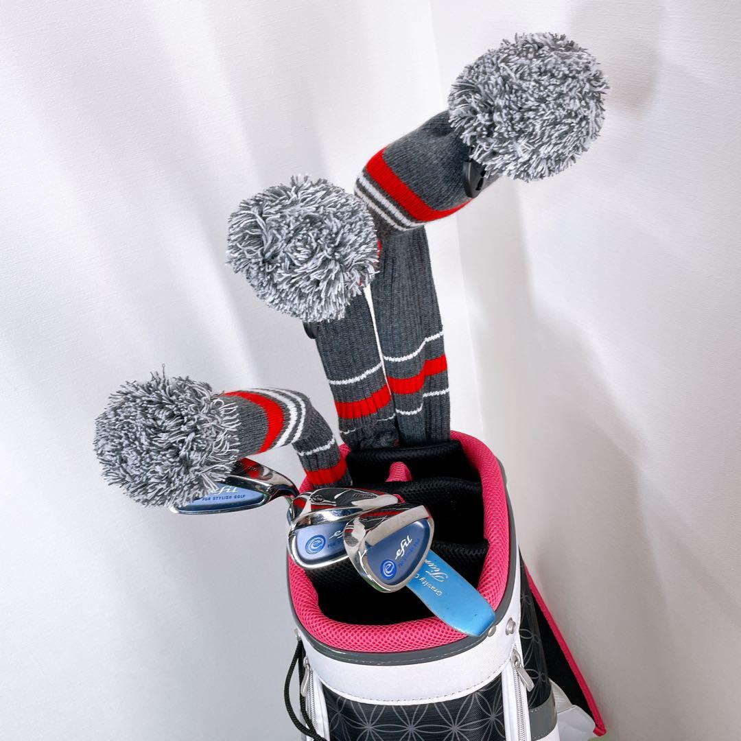 良品〜美品　ミズノ　レディース　ゴルフセット　キャロウェイ　ソレイユ　バック付き