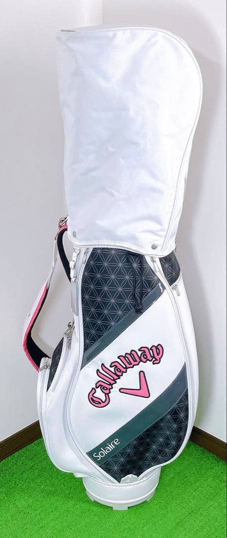 良品〜美品　ミズノ　レディース　ゴルフセット　キャロウェイ　ソレイユ　バック付き