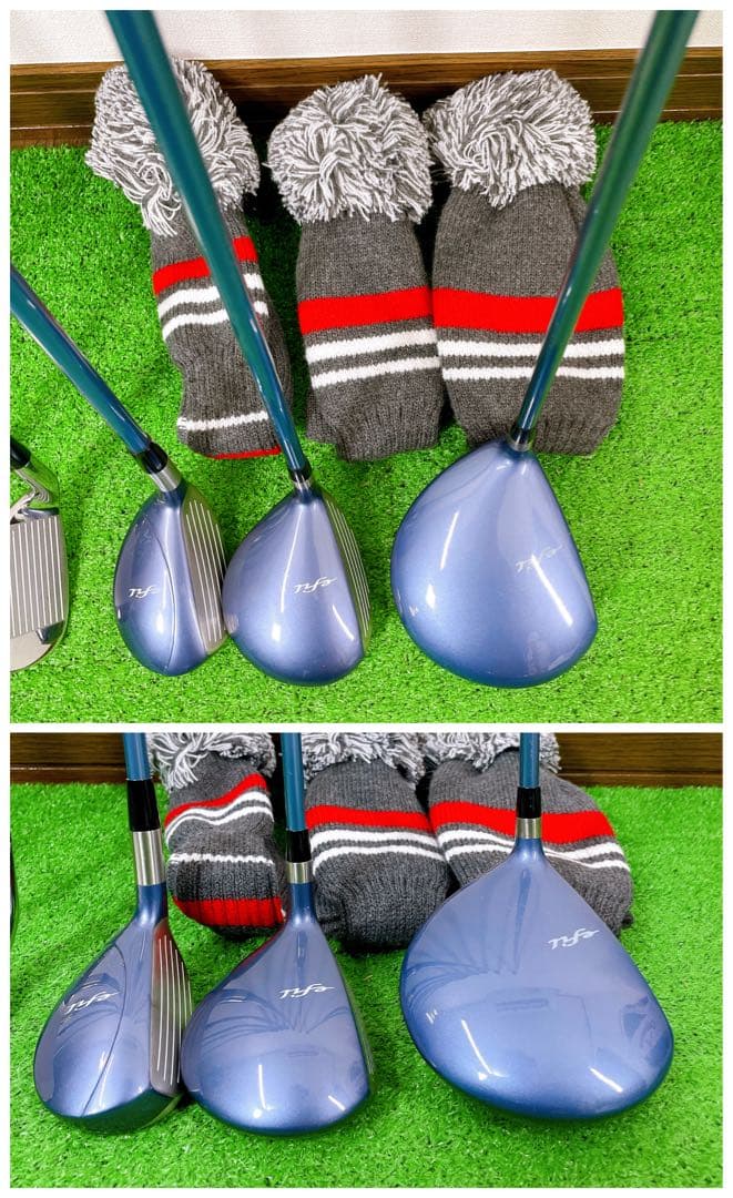 良品〜美品　ミズノ　レディース　ゴルフセット　キャロウェイ　ソレイユ　バック付き