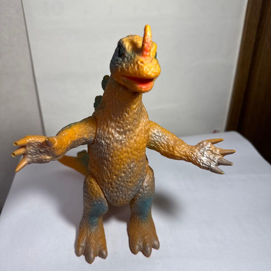 当時物　マルサンオリジナル怪獣ソフビ　キングゴジラ