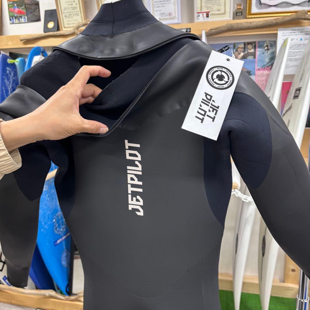 ウェットスーツ　セミドライ ブラック/Mグレー