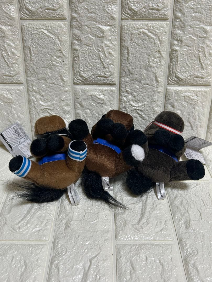 【タグ付き/美品】アイドルホース ぬいぐるみ キーホルダー 5体セット