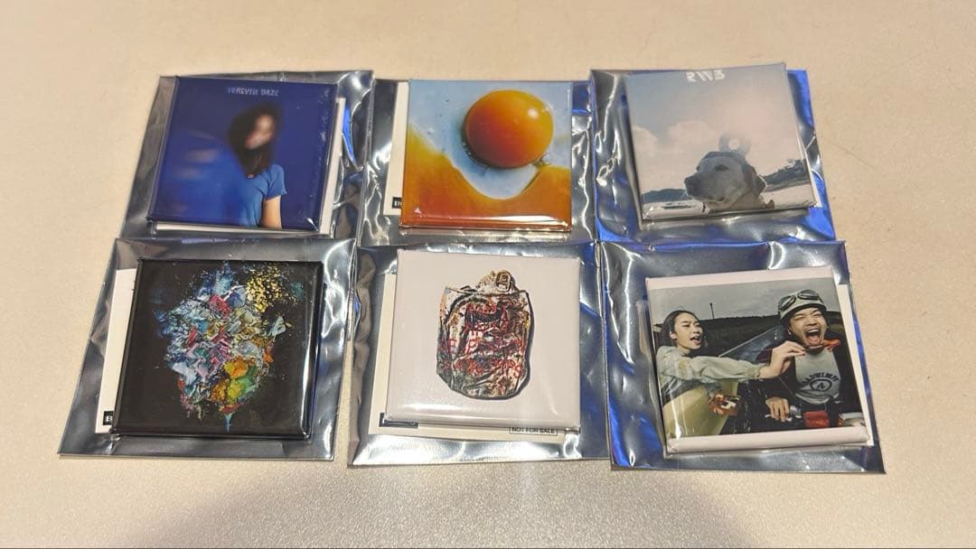 た*う様 RADWIMPS ジャケット缶バッジ BIG ECHO