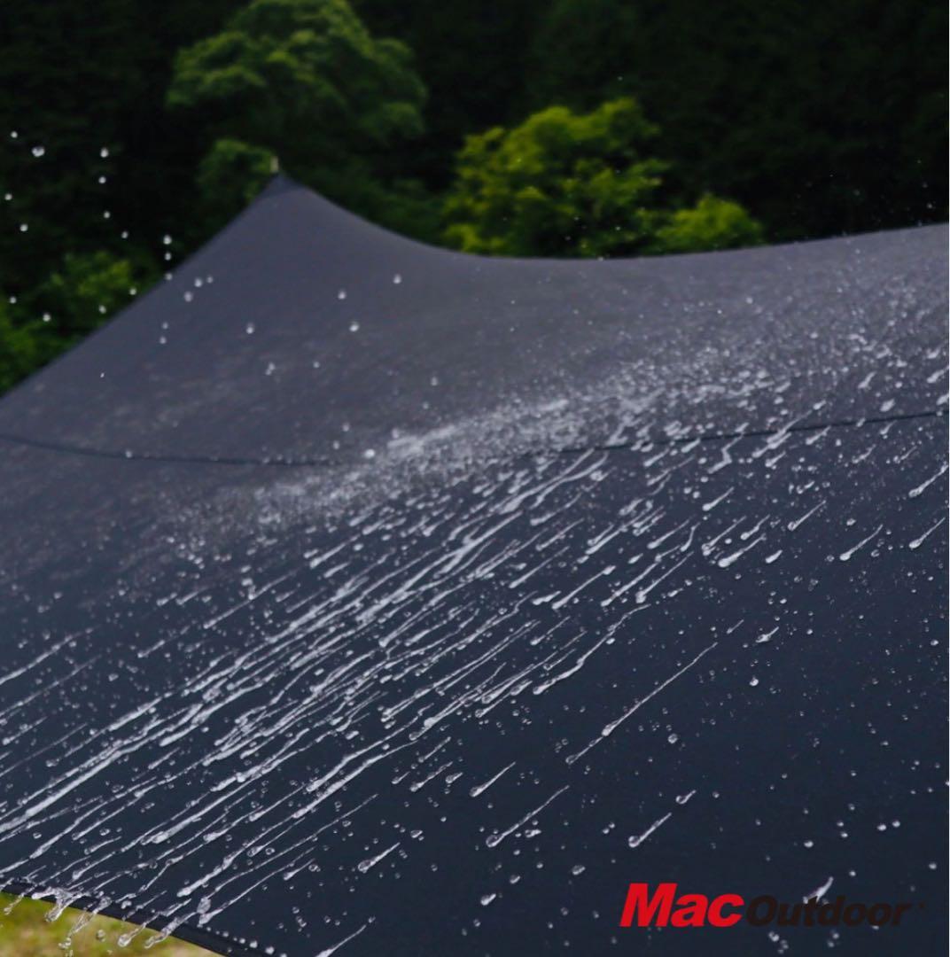 マックアウトドア Mac one ヘキサタープ ブラックM マックワンタープ