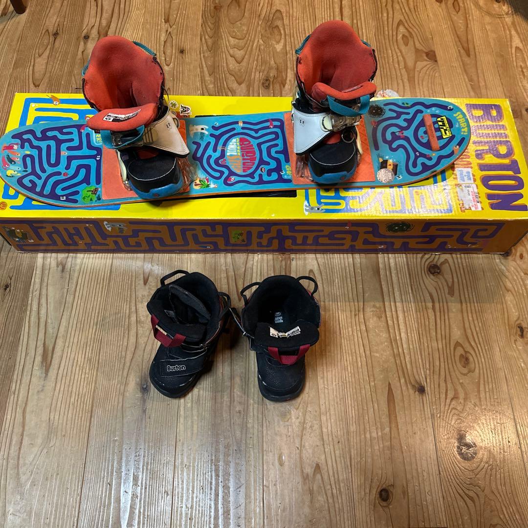 バートンキッズスノーボード4点セット