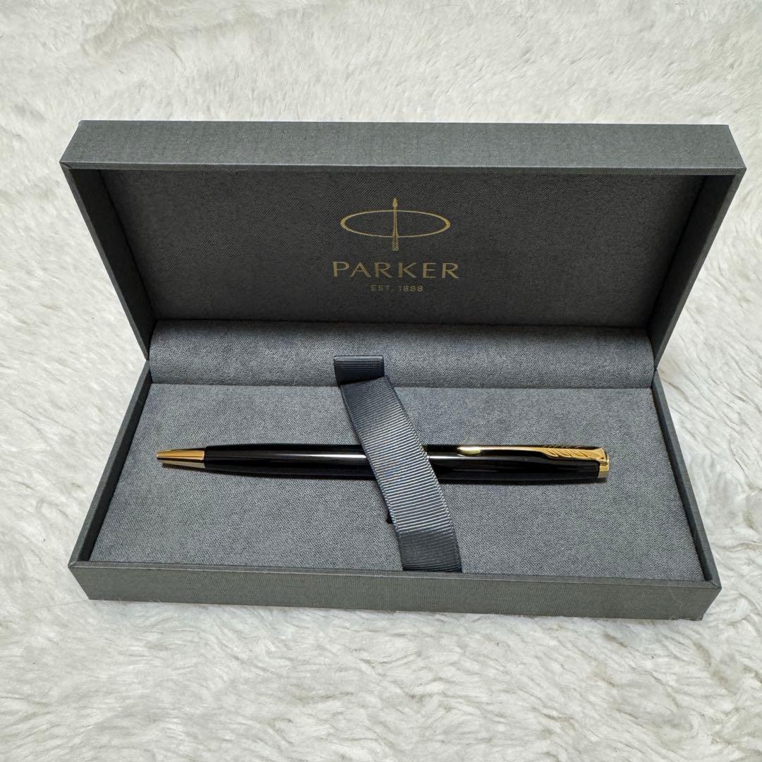 【新品・未使用】Parker ボールペン ソネット ラックブラックGT