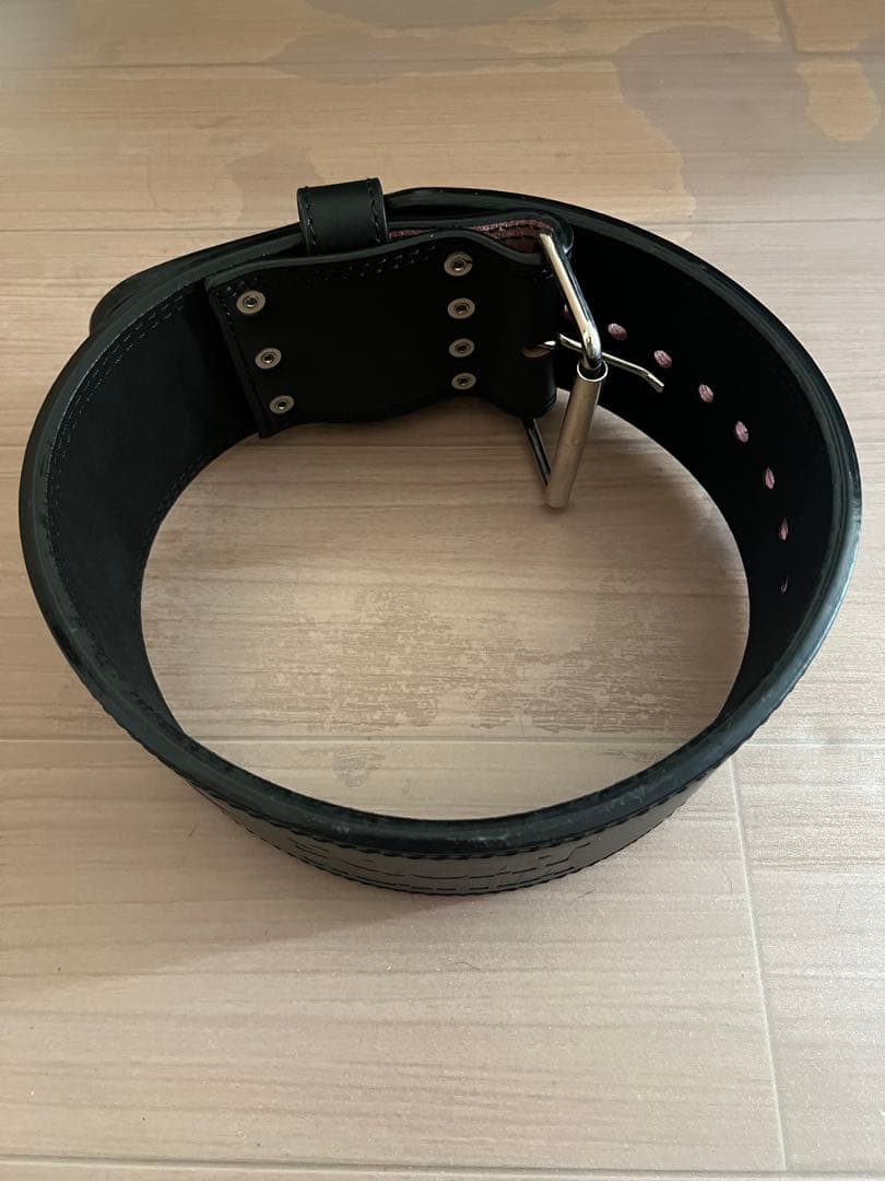 SQUAT MANIA トレーニング・パワーベルト ブラック　スクワットマニア