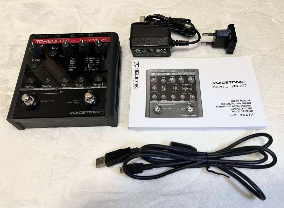 TC-HELICON harmony-G XT ボーカルエフェクター