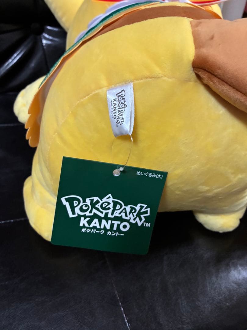 【新品タグ付き】ポケパークカントー限定品　ピカチュウ イーブイ ぬいぐるみセット