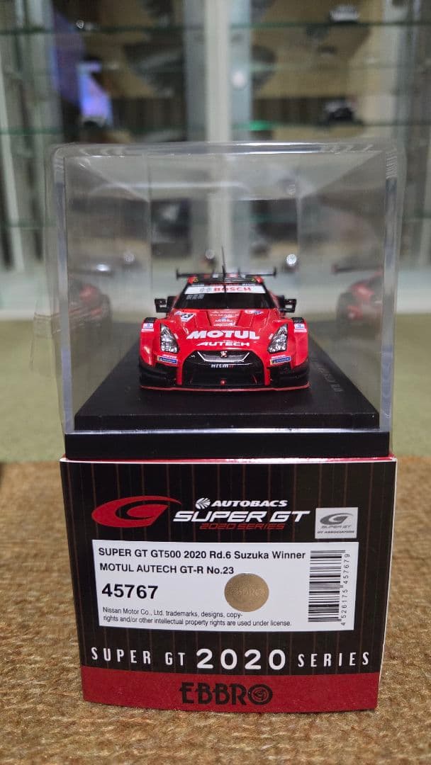 1/43 エブロ モチュール オーテック GT-R Nismo 2020
