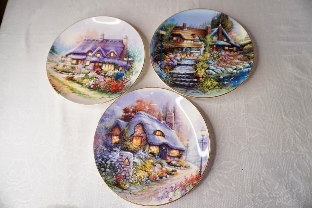 Franklin Mint   絵皿 3枚セット