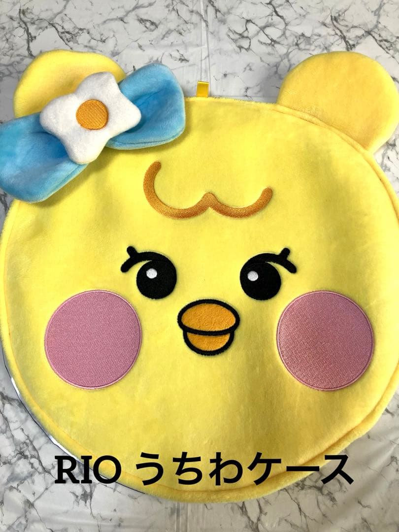 NiziU ペンライト RIO うちわ ケース ライブグッズ 公式