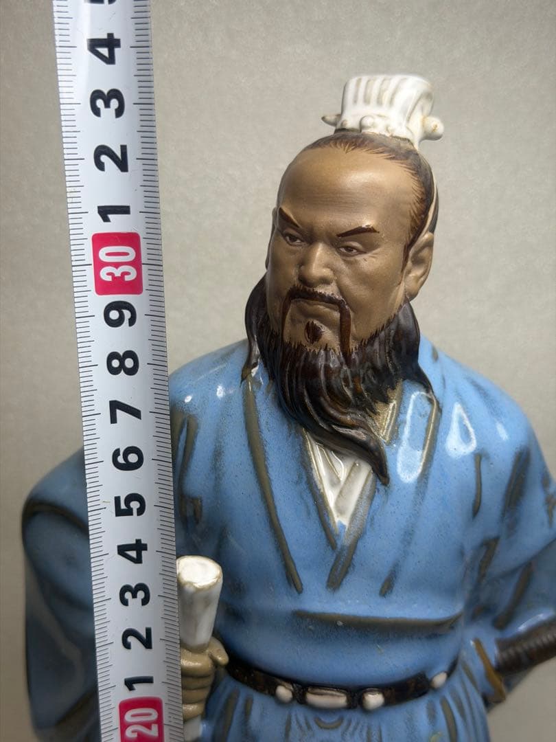 在庫処分‼️ 陶器 手工製作 高溫燒製 三国志人物 「曹操」