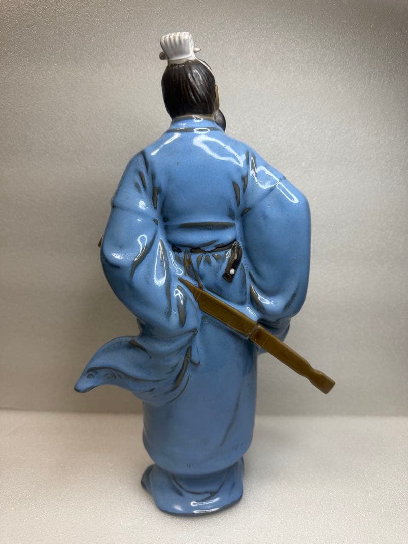 在庫処分‼️ 陶器 手工製作 高溫燒製 三国志人物 「曹操」
