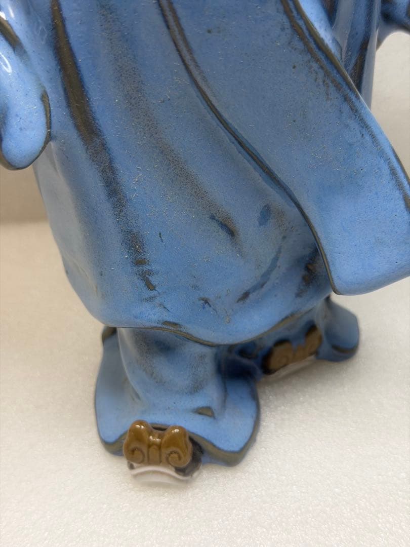 在庫処分‼️ 陶器 手工製作 高溫燒製 三国志人物 「曹操」