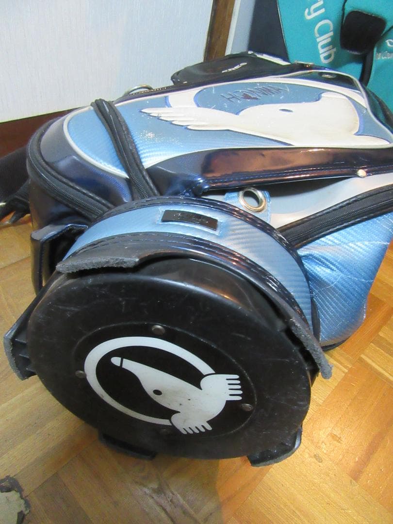 ★ホンマ★HONMA BERES★3点式★ゴルフバック★フードなし★水色★