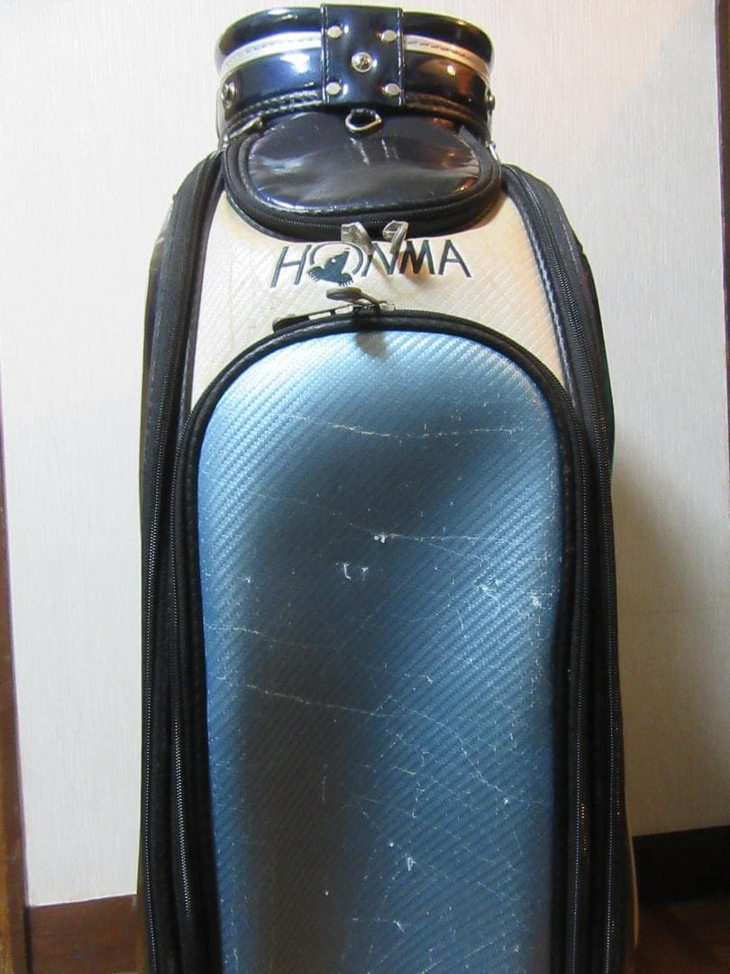 ★ホンマ★HONMA BERES★3点式★ゴルフバック★フードなし★水色★