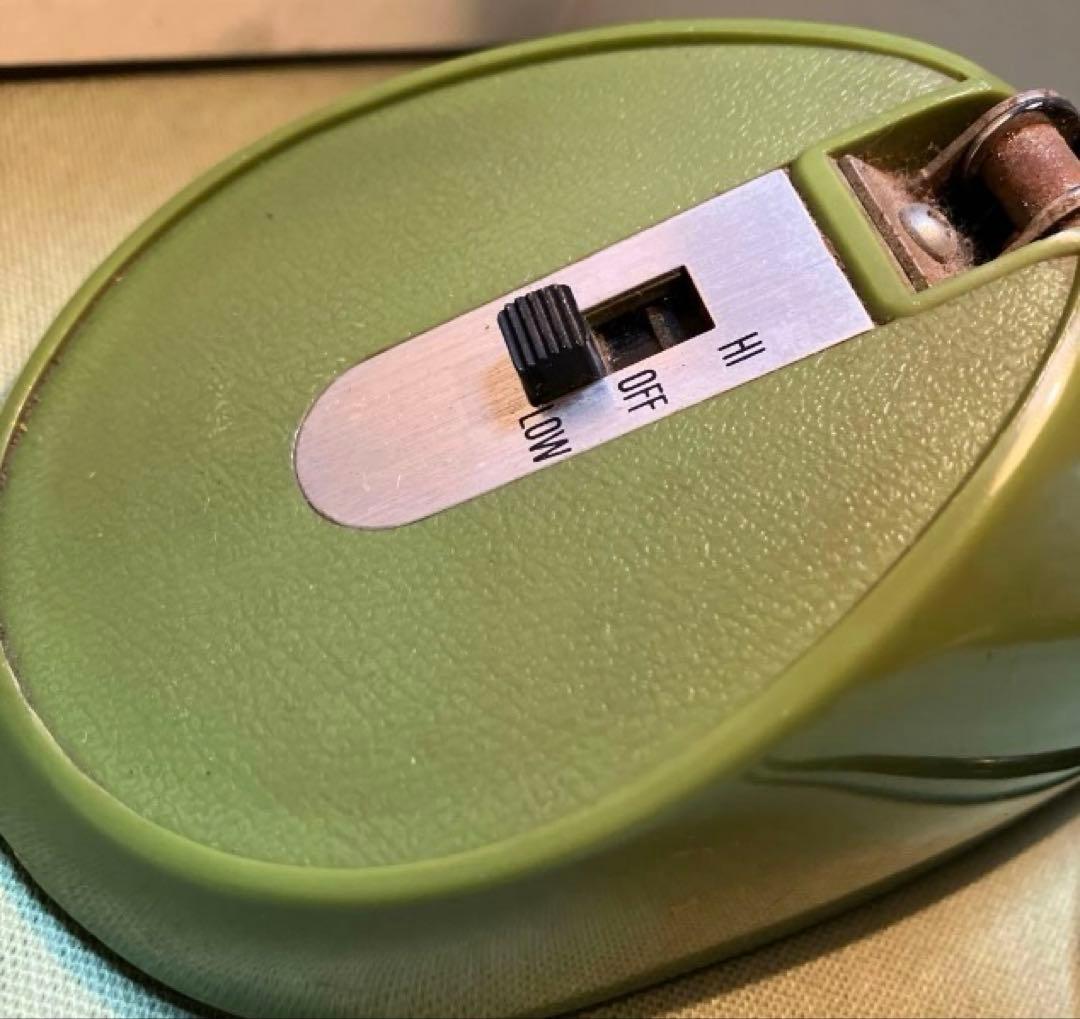 昭和レトロ　ハミルトHamilton Industries 卓上ライト　グリーン