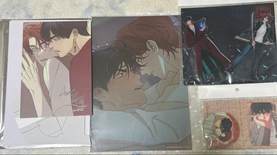 韓国BL 算木はトッケビの夢を見る アクリルスタンド カード ポスター