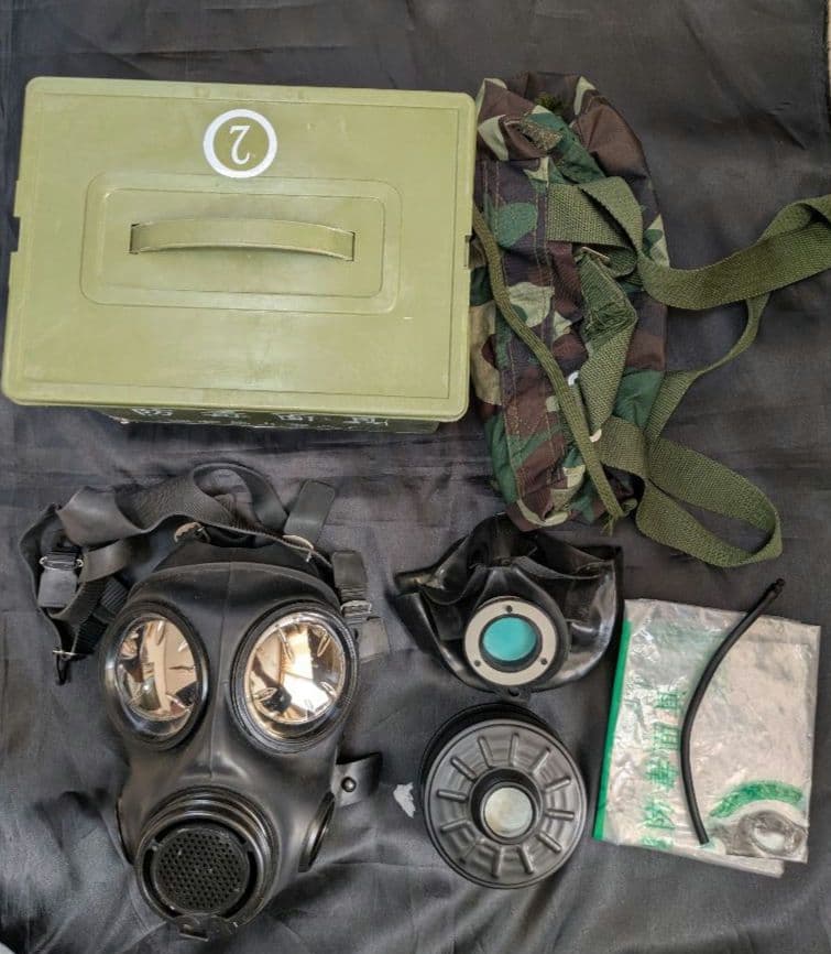FMJ08型ガスマスク サイズ2　S10ガスマスク