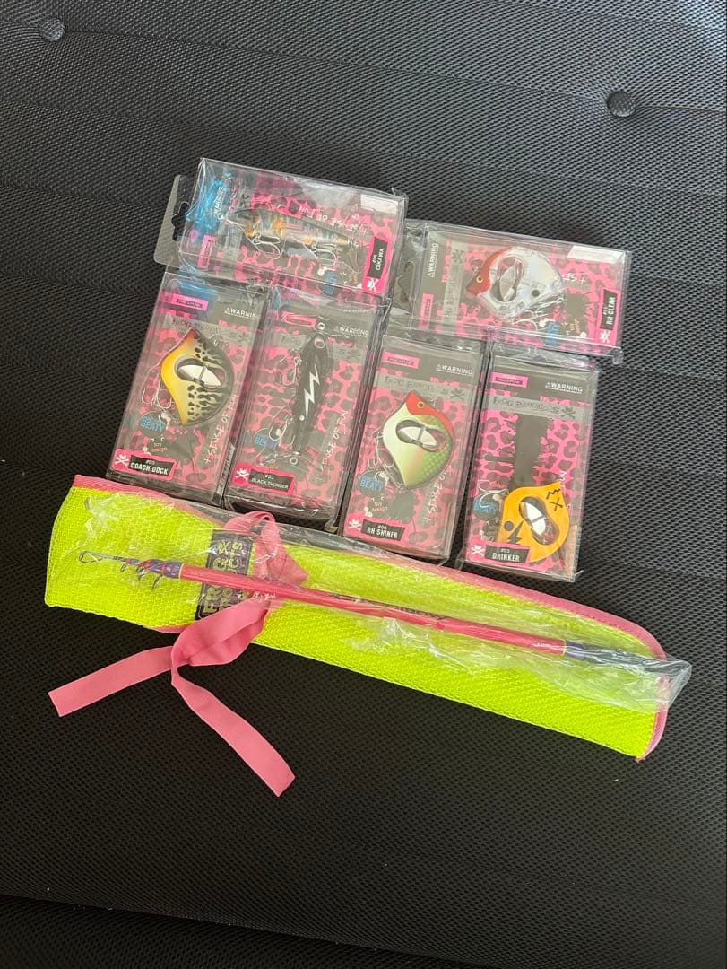 フロッグプロダクツ モビルスティック 5.2f ピンク ルアー6個セット 新品