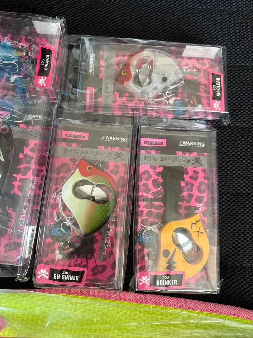 フロッグプロダクツ モビルスティック 5.2f ピンク ルアー6個セット 新品