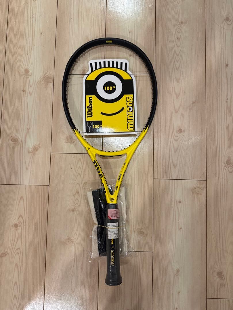 【新品】Wilson Minions Clash 100 V2.0 グリップ2