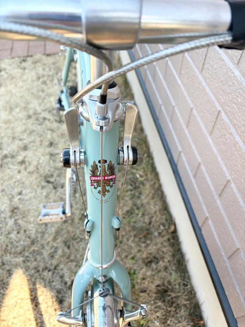 『美品 』ビアンキ レプレ 亀甲フェンダー付