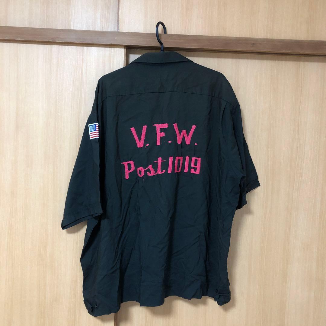ロ*ン様 70s King Louie V.F.W. Post 1019 シャツ
