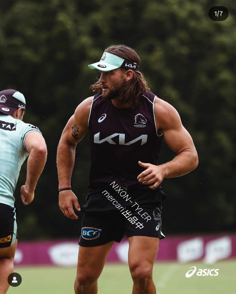 K*0様 【海外2XLサイズ】NRL ブリスベン・ブロンコス トレーニングシング