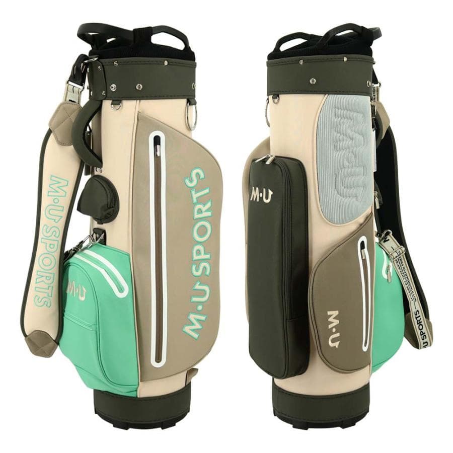 2024 MU SPORTS ◆ 9型 キャディバッグ BE◆ 703Q1104