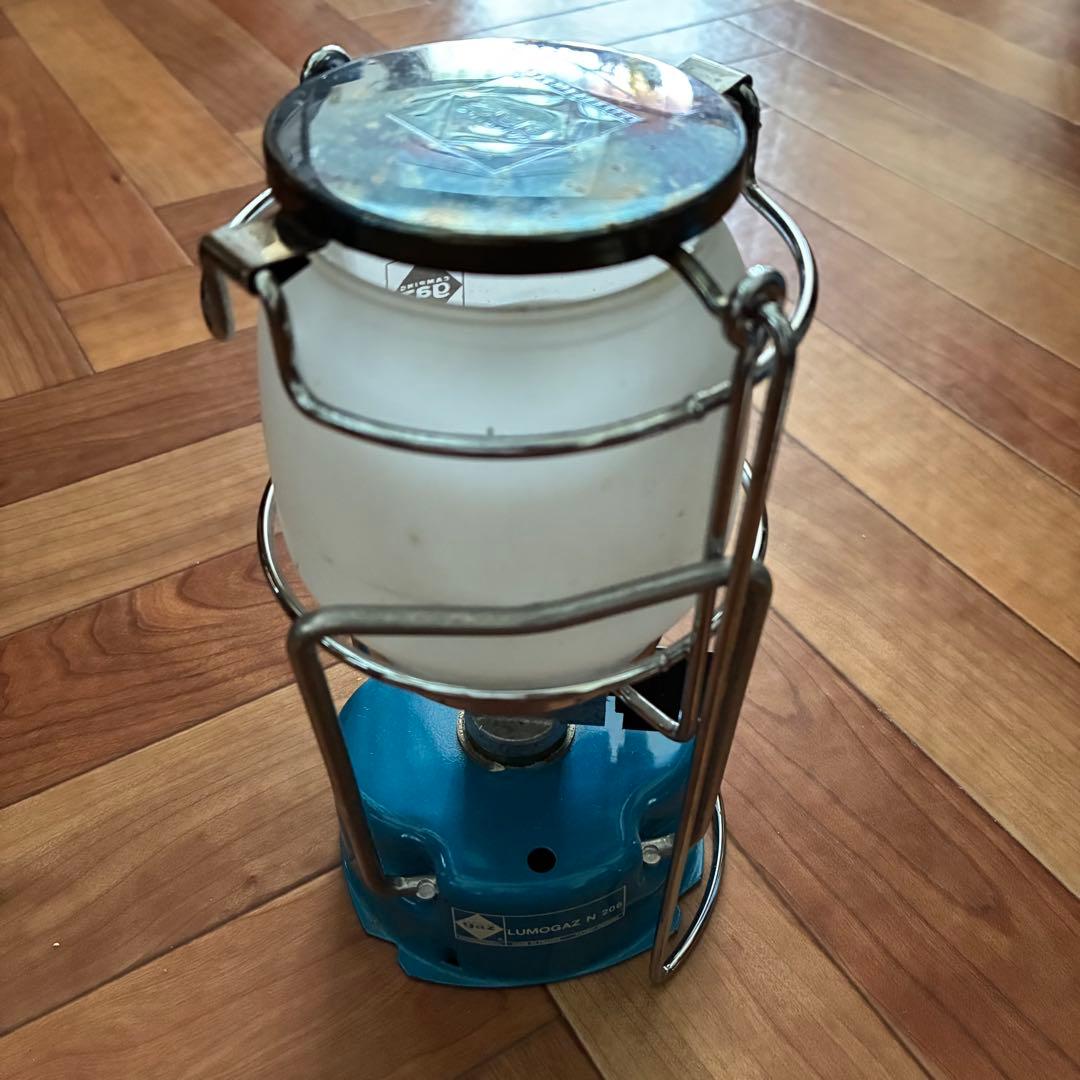 【稀少・極美品】キャンピングガス Lumogaz N206 取説・純正ケース付