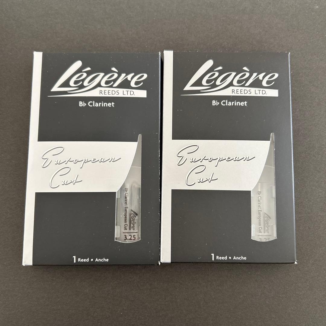 レジェールリード　B♭クラリネット 3.25 4枚セット