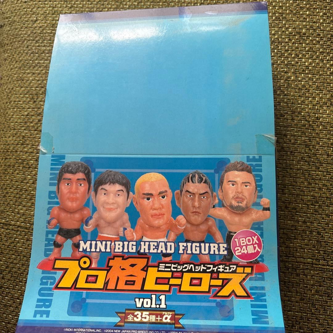 s*y様 【注目!!】プロ格ヒーローズ ミニビッグヘッドフィギア 1BOX35種