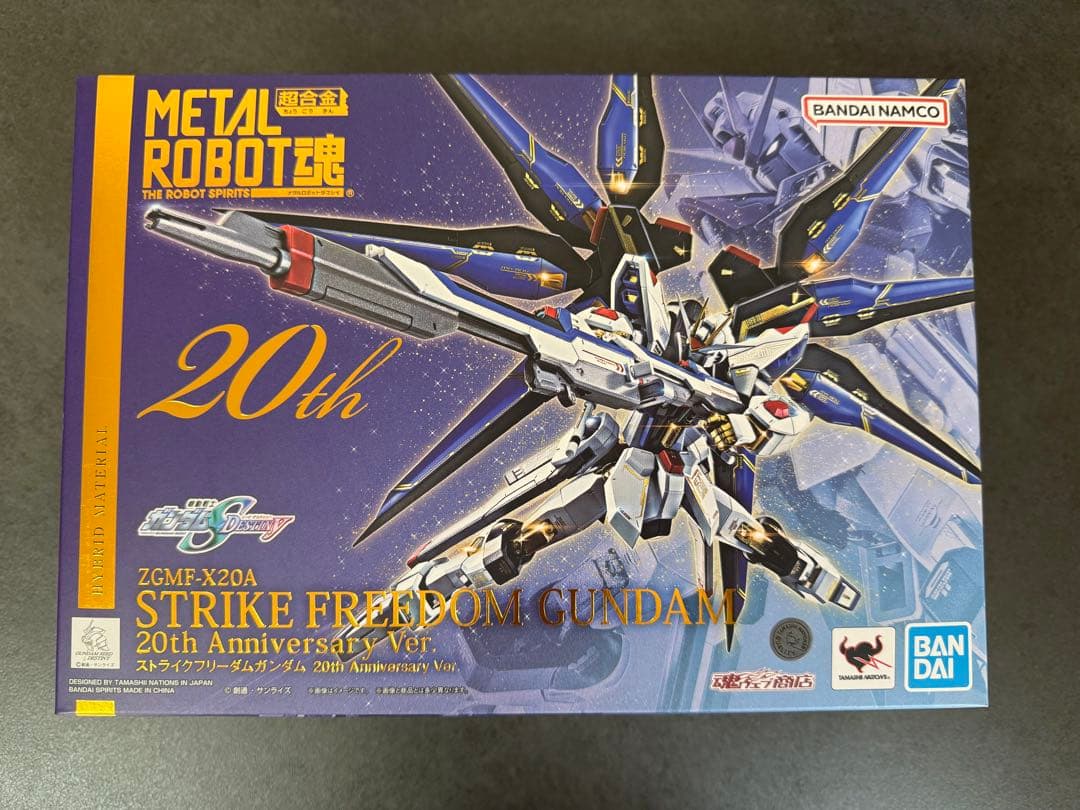 LROBOT魂 20thストライクフリーダム&インフィニットジャスティス