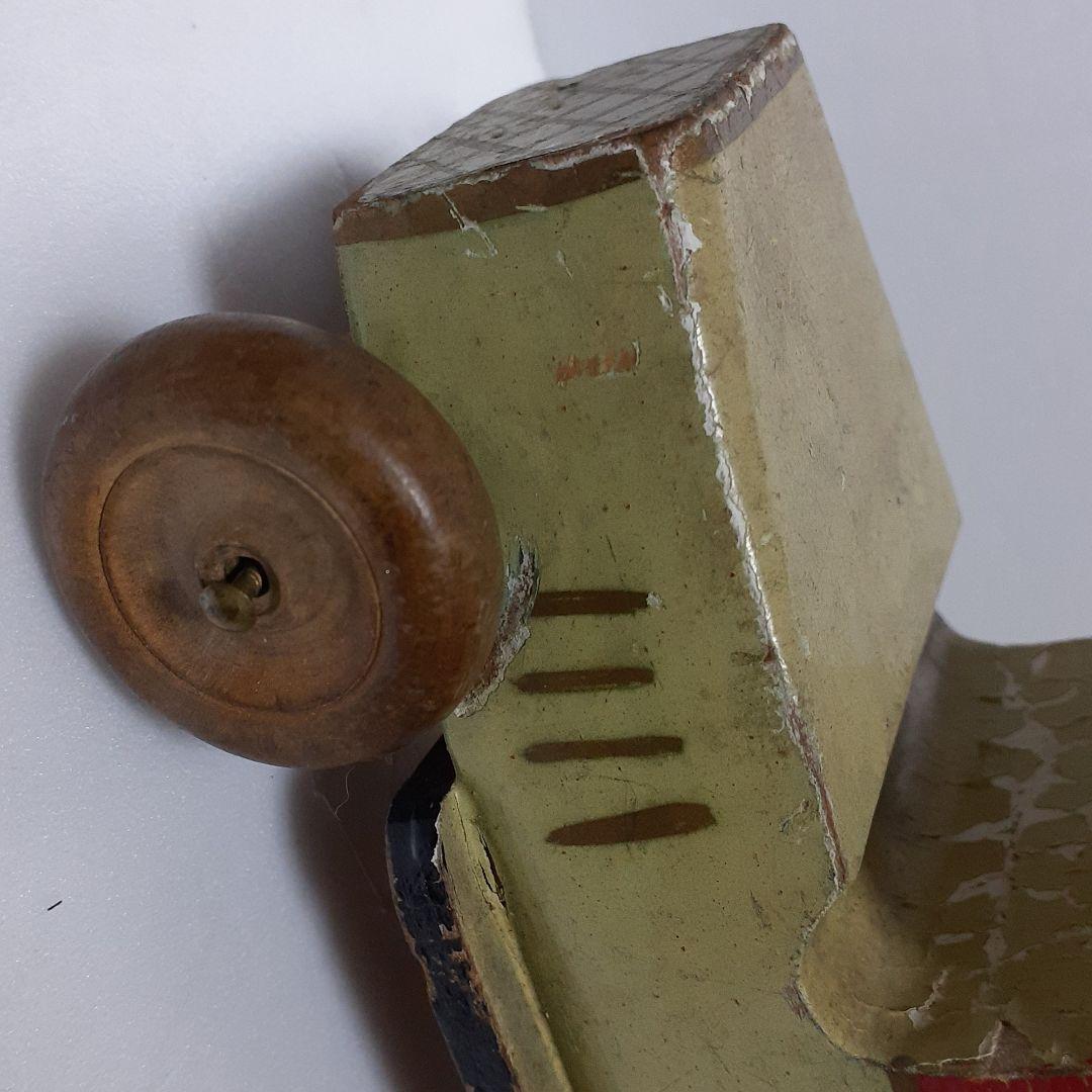 アンティーク木製　自動車　珍品