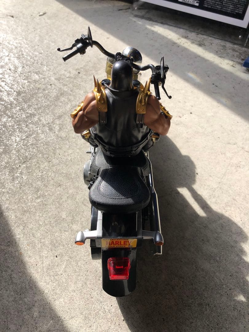 【超希少品】ニューブライト製ハーレーダビットソン 北斗の拳　ジャキ