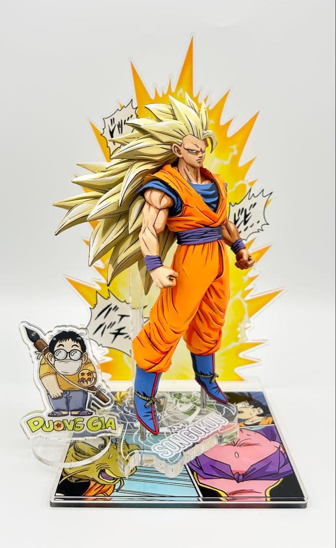 ドラゴンボール 天下一武道会6 超サイヤ人3 孫悟空 リペイント フィギュア