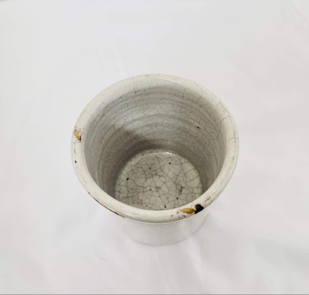 18c オランダ　白釉　保存容器　デルフト　アンティーク　フランス　キュノワール