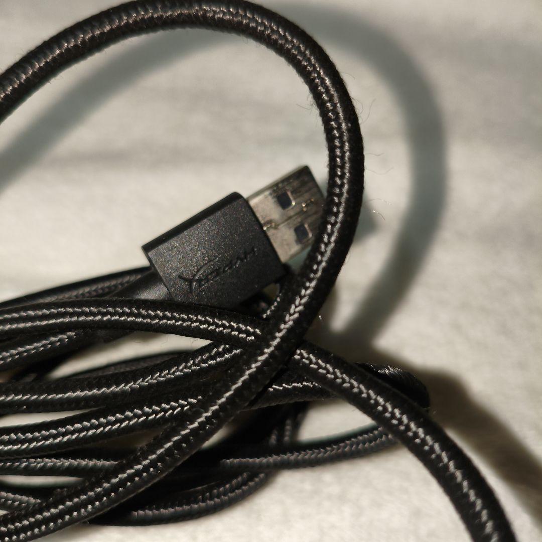 HyperX QuadCast コンデンサーマイク ブラック/レッド