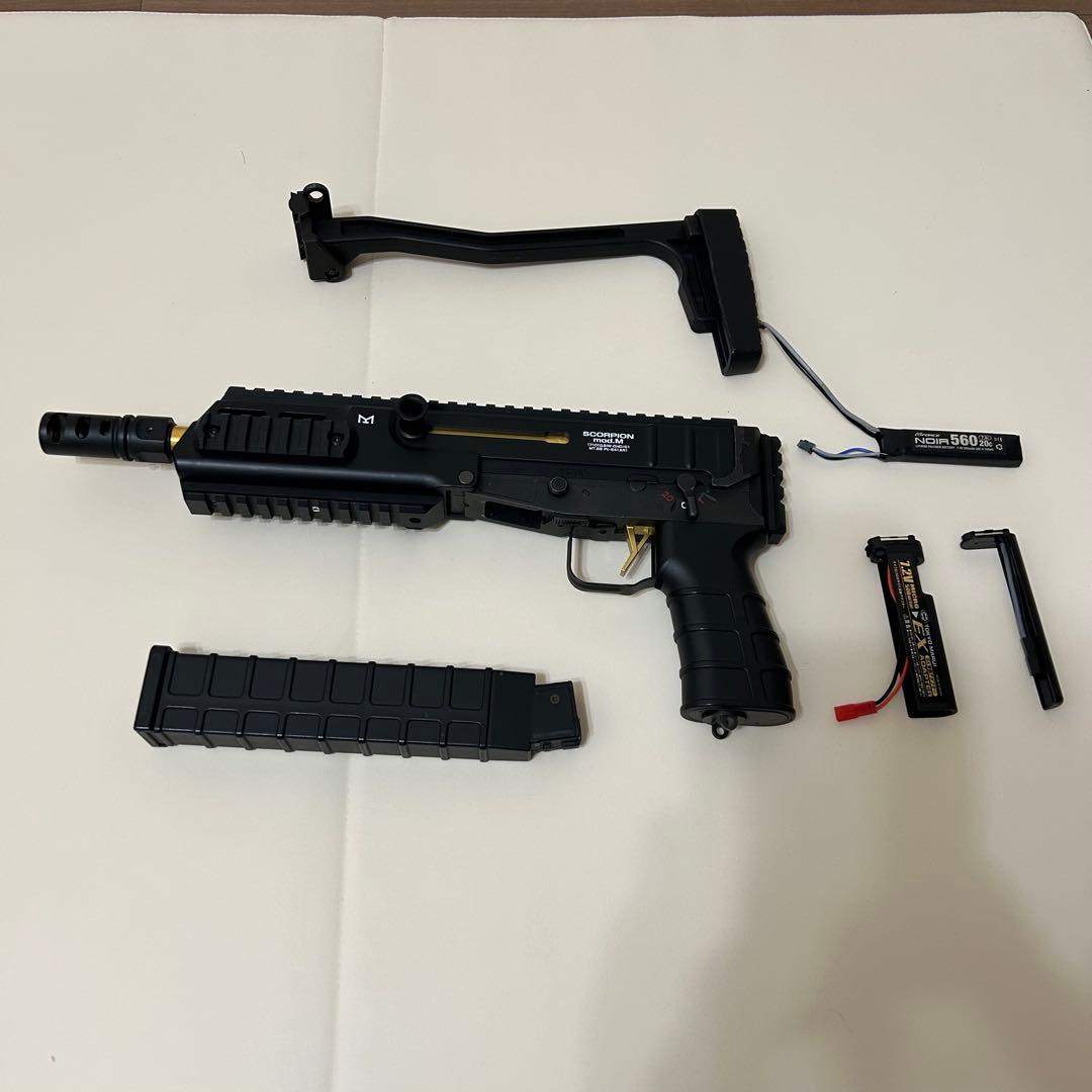 SCORPION mod.M サブマシンガン ブラック